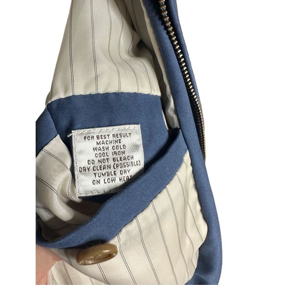 Peter Millar‎ Gregory Blue Water Repel Microfiber Jacket Coat Size Medium Men's - Picture 5 of 7